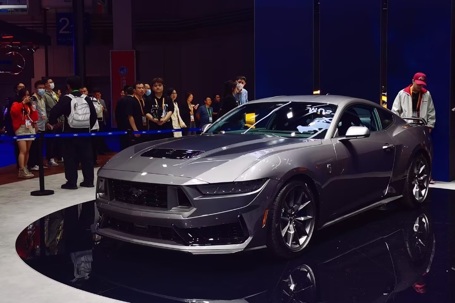 全新福特Mustang Dark Horse中國首秀，獨一無二的5.0升V8自吸動力