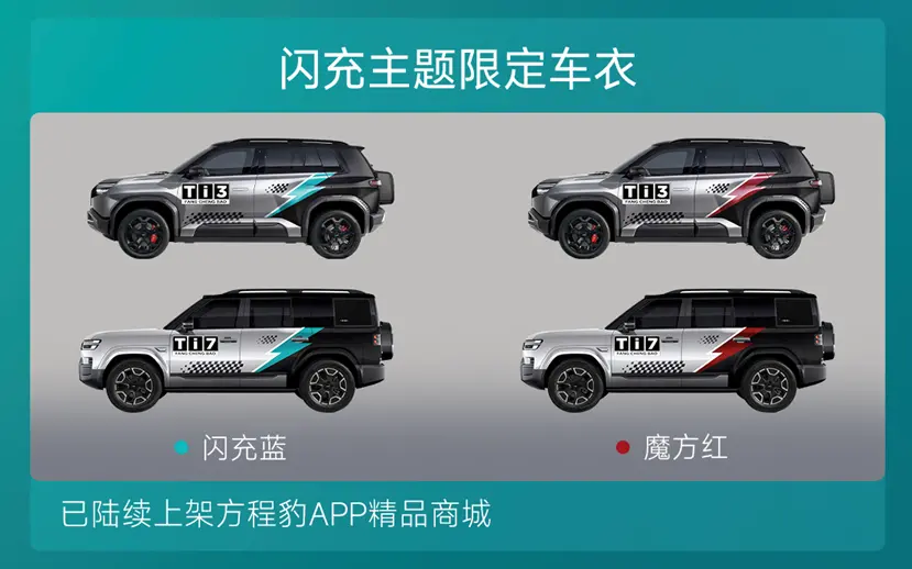 方程豹鈦3及鈦7純電閃充版發(fā)布，鈦3閃充版3月13日上市