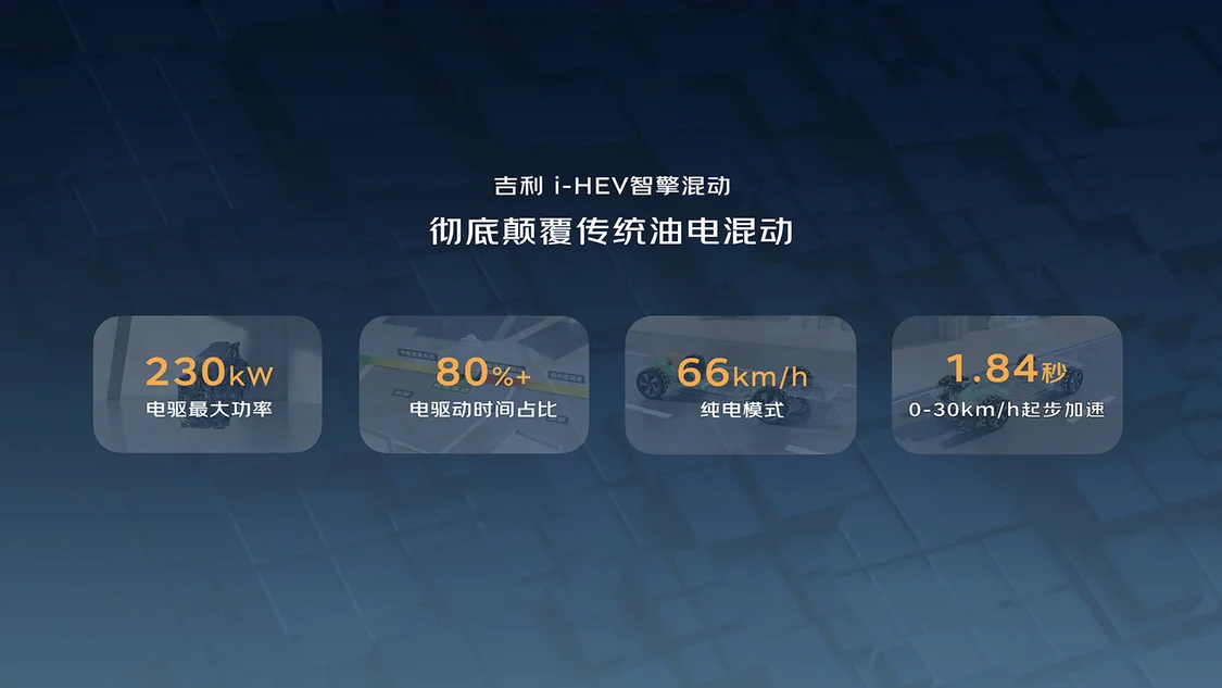 吉利中國星星瑞/星越L i-HEV智擎混動(dòng)上市 限時(shí)售價(jià)9.67萬元起